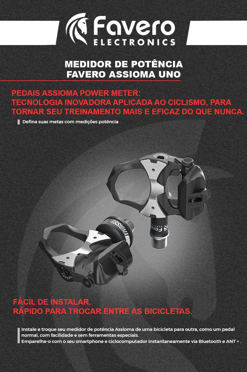 アシオマ　uno assinoma favero パワーメーター 自転車用 パワーメーター ペダル Favero ファベロ ASSIOMA アシオマ